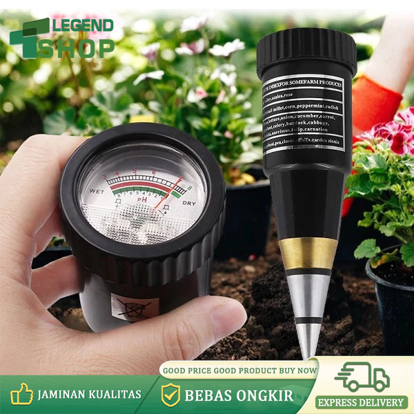 Alat Penggukur Tanah Soil Ph Mete 2 in 1 Pen Type PH Meter Soil Analyzer Tester Meter Alat Ukur PH T