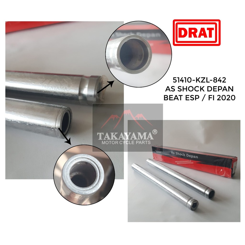AS SHOCK DEPAN BEAT ESP 2017 1 SET DRAT SPAREPART TKYM