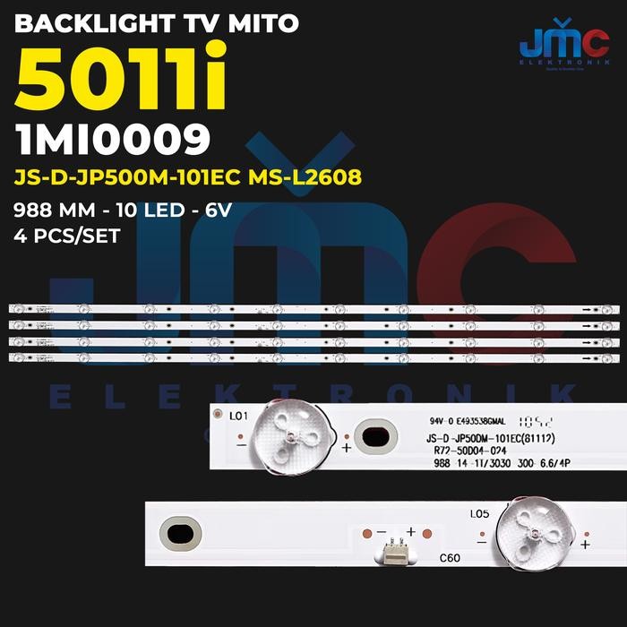 CT99 Backlight TV Mito 50 Inch 5011i JS-D-JP500M-101EC