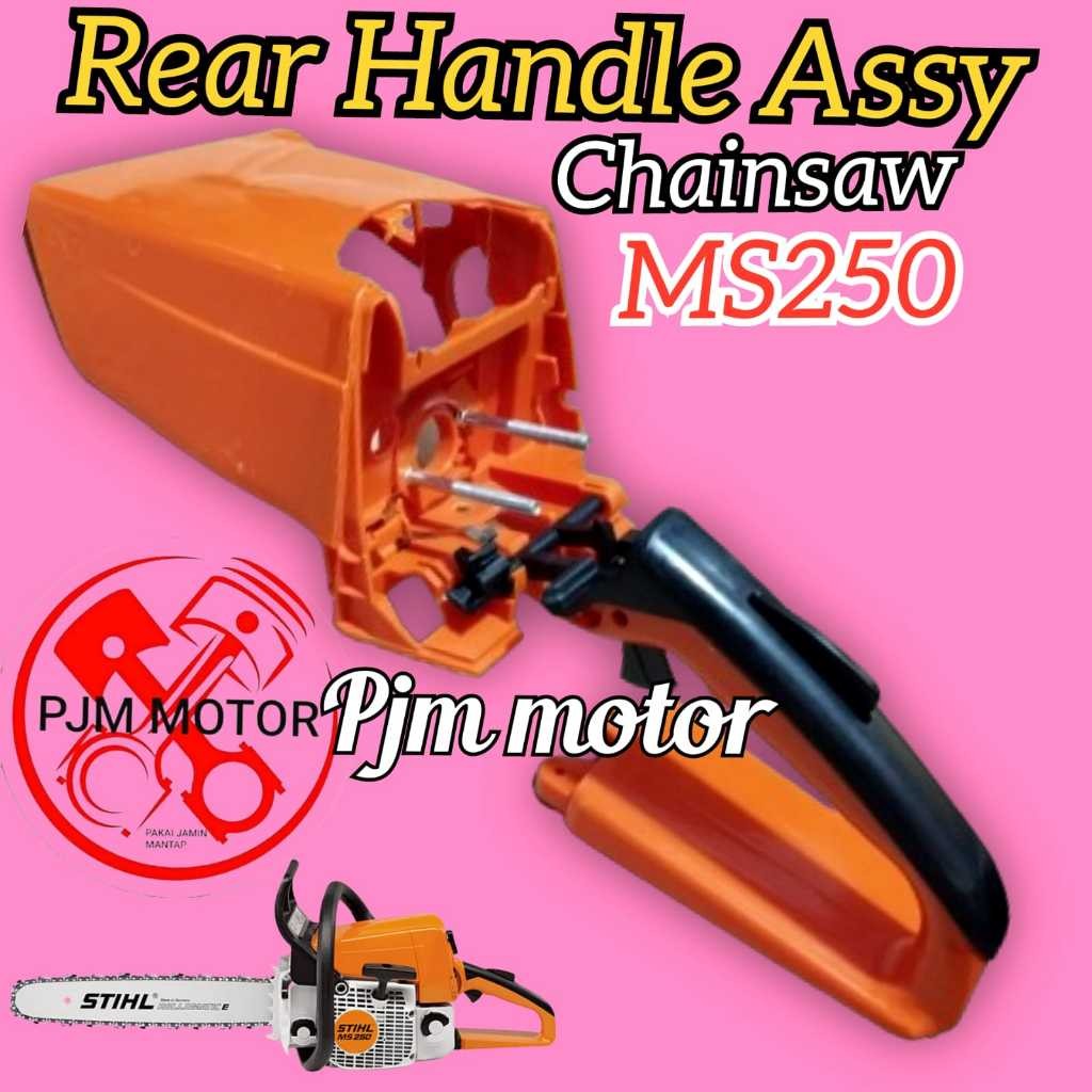 

MS250 rear handel cover tangki mesin chainsaw senso sinso sthil ms 250 REAR AND HANDLE amplas