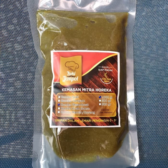 

[[Promo]]New Bumbu Masak Instant Steamboat Koki Jempol 1000 gr
