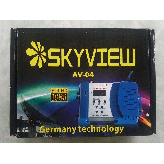 AV to RF converter (RF Modulator Multi-channel VHF/UHF)