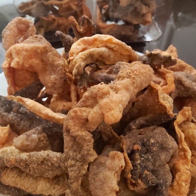 

Kripik Kulit Ikan / Fish Skin Crackers