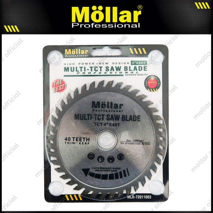 MOLLAR Tip Saw 4"x40T Multi TCT Circular Saw Blade