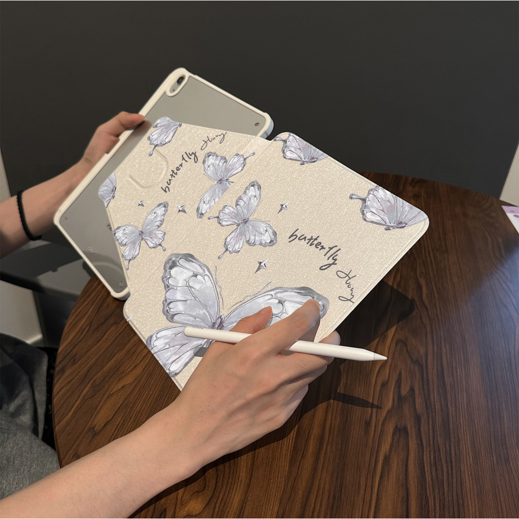 Cocok untuk ipad gen 10 tablet case pelindung lucu ipad air 5 rotasi ipad pro 11 inci 360° ipad air 