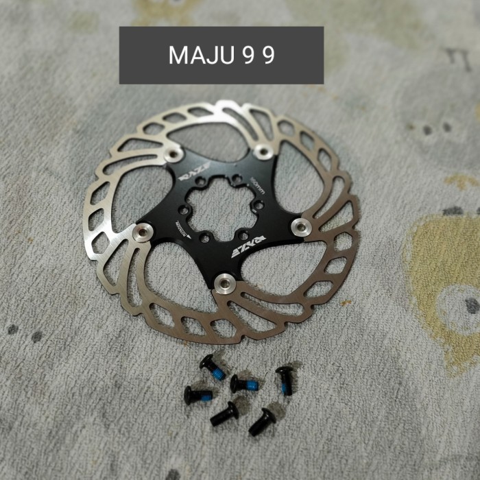 ROTOR DISC RAZE 160 MM SIX BOLT - Hitam