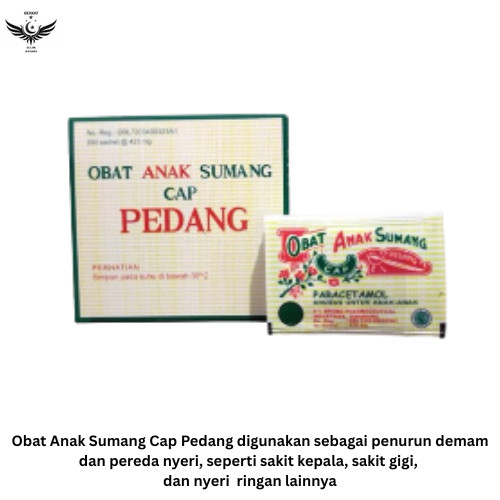 Cap Pedang Obat Anak Sumang - Obat Puyer 1 Box