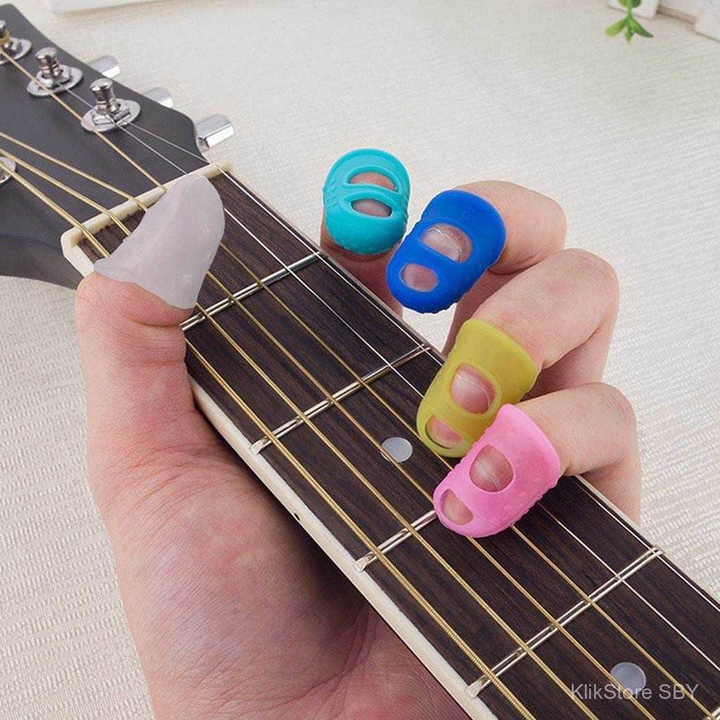 DLW Pelindung Jari Gitar Silicone Fingertip Protector 5 PCS - DLW-05