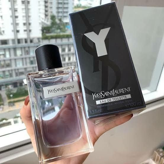Parfum YVES SAINT LAURENT Y Eau De Toilette Spray/Tahan Lama - Segar - Juicy - Elegant - Mewah/Parfu
