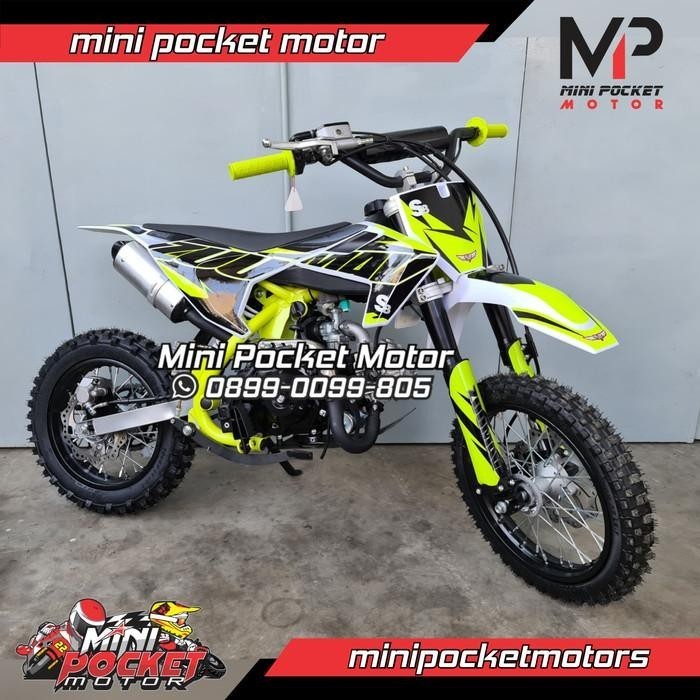 Motor Mini Trail 110Cc 4Tak Manual Double Starter - Mesin Motor 110Cc Original Dan Terpercaya