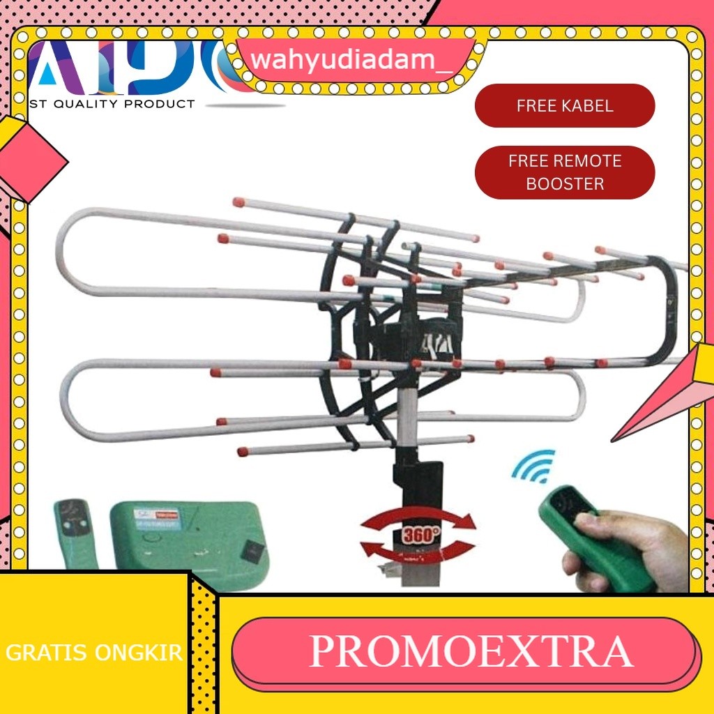 Antena Tv Luar Outdoor / Antena Digital Outdoor antena tv remote booster