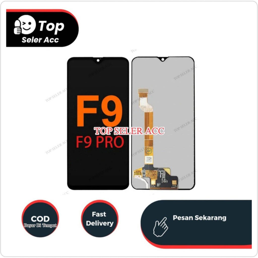 Lcd Touchscreen Oppo F9 / F9 Pro Ori Layar Jernih Gratis Obeng
