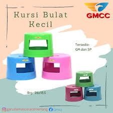 KURSI BULAT KECIL GM/ KURSI PLASTIK BULAT/ KURSI PENDEK BULAT