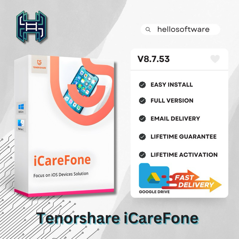 Tenorshare iCareFone 8.7.53 Full Version