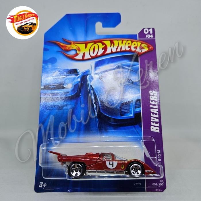 Pee99 Hot Wheels - Engine Revealers - Ferrari 512M