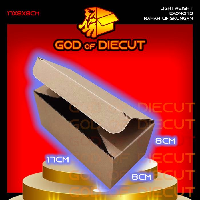 

KARDUS DIECUT 17x8x8 CM - Karton Kotak Packaging Packing Box Pizza