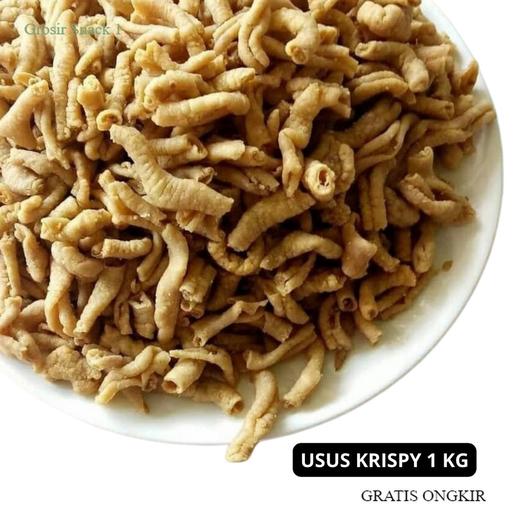 

CAMILAN VIRAL Termurah Kripik Usus Ayam 1Kg Super Rasa Original