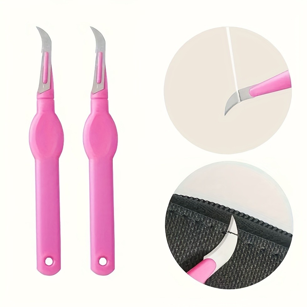 

1pc Sewing Seam Ripper Plastic Handle Seam Ripper Seam Ripper Thread Cutter for Sewing Craft Needlework Tool