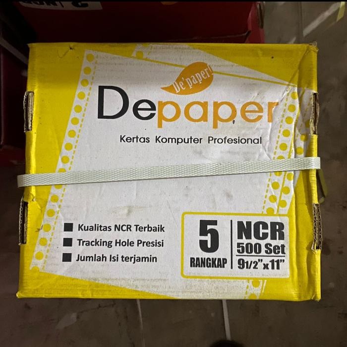 

Continuous Form Depaper 9.5 x 11 5 Ply / Kertas NCR / Continus Form