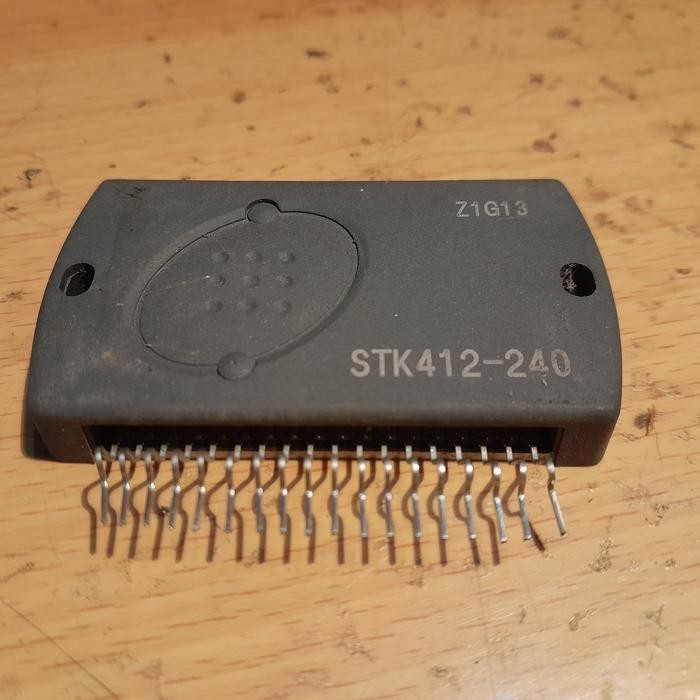 Part IC STK 412 240 STK 412-240 STK412-240 Stereo 2x 120 Watt Electrical Equipment