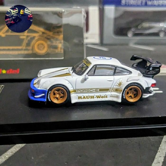 HJ99 Diecast Star Model Porsche RWB 930 NFS White