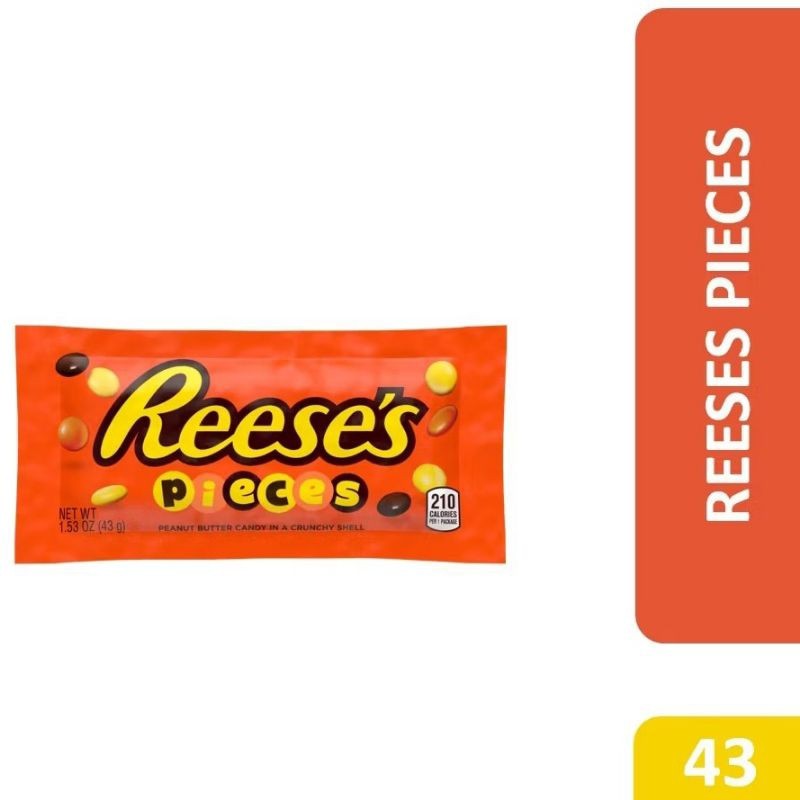 

Reeses Pieces - cokelat kacang impor USA