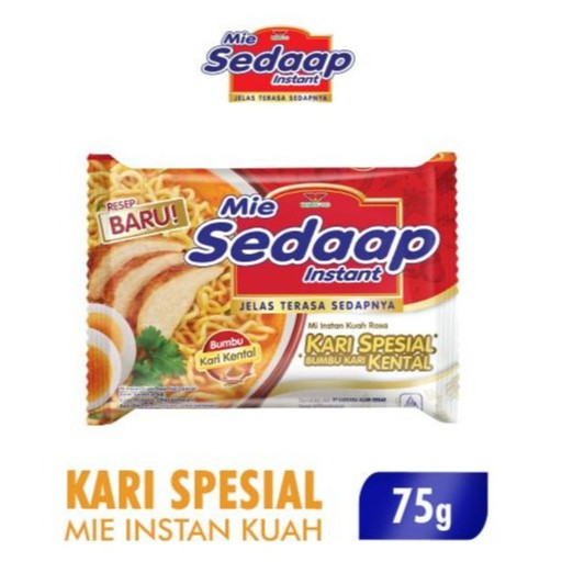 

Sedaap Mie Instan RASA Kari Kental Spesial SEDAAP
