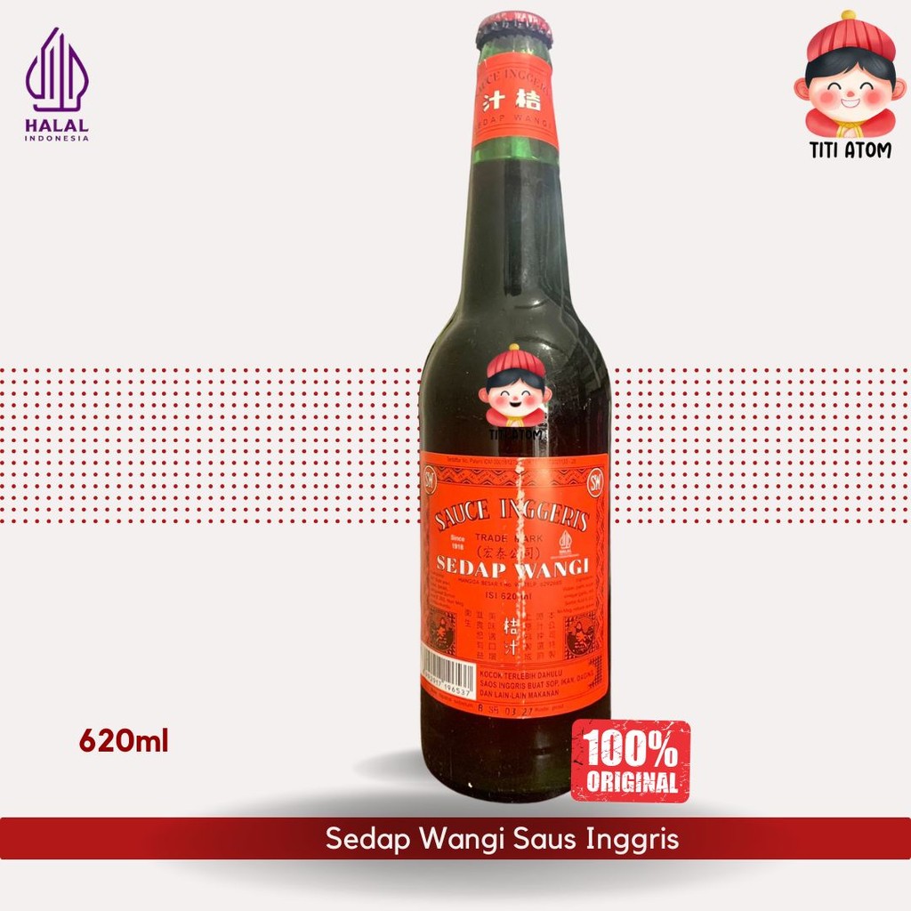 

Sedap Wangi Kecap Saus Inggris 600ml