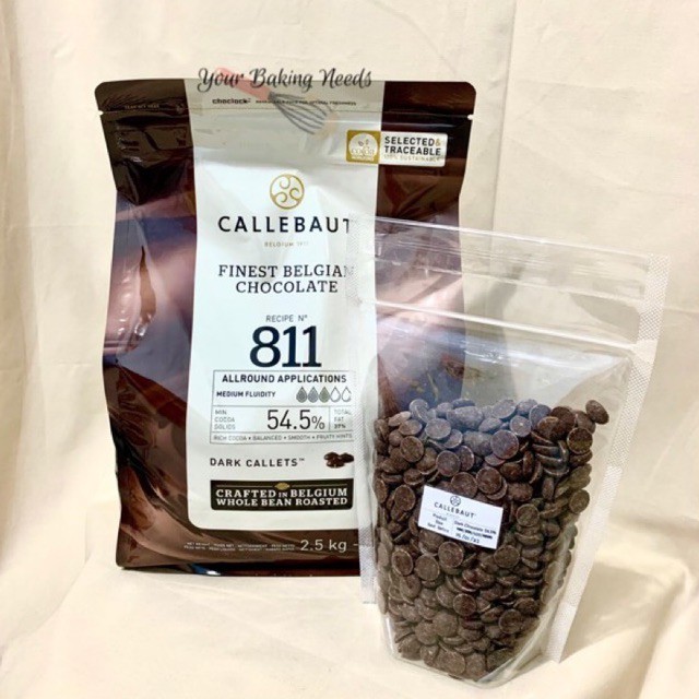 

Callebaut Dark Chocolate Couverture 811 500g