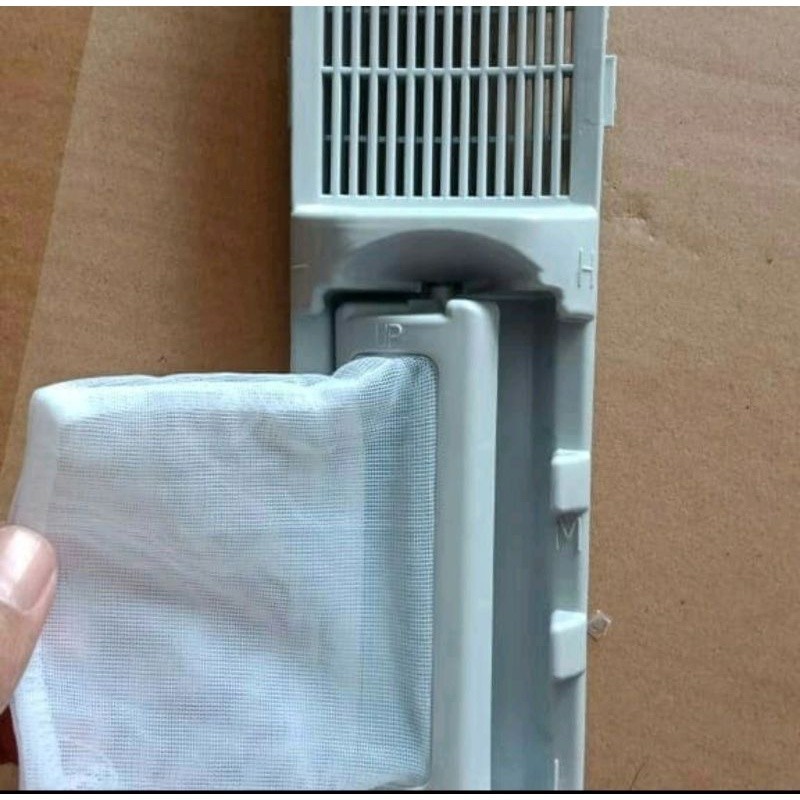 Sparepart mesin cuci saringan kotoran air mesin cuci Samsung 2 tabung ukuran 11x 3.5