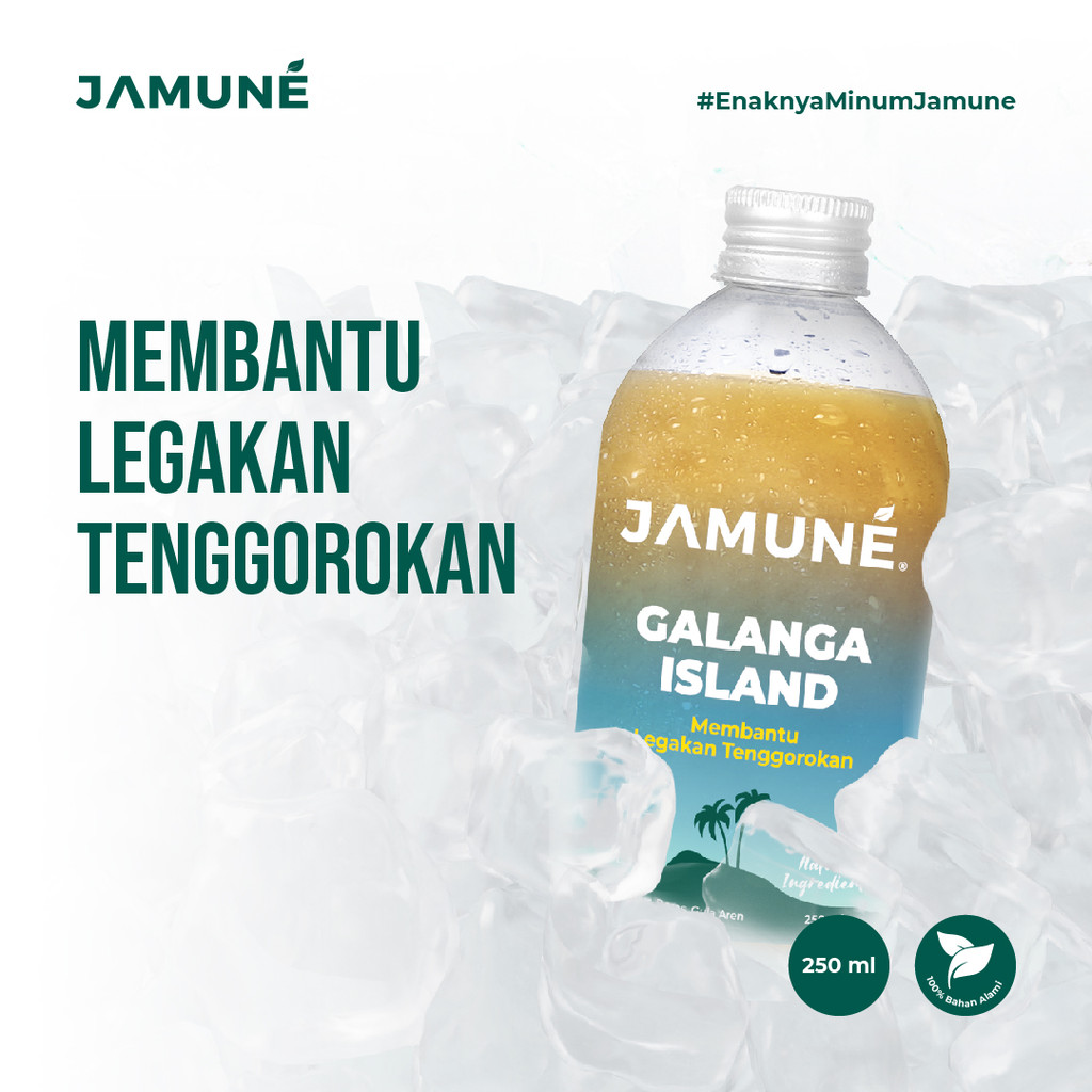 

Jamu Anti Flu | Beras Kencur Galanga Island 250ml by Jamune