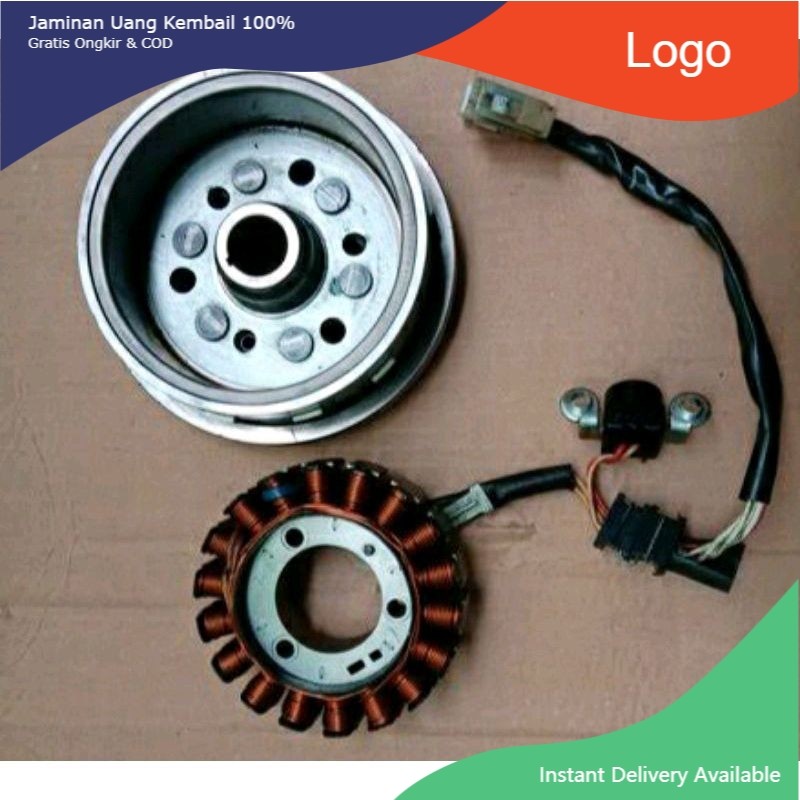 Spull Spol Magnet Assy Yamaha Vixion Old 3C1 Original Copotan