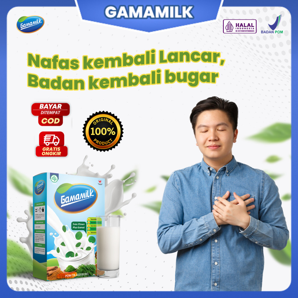 

GAMAMILK - Solusi Untuk Mengatasi Asma & Pernafasan 29