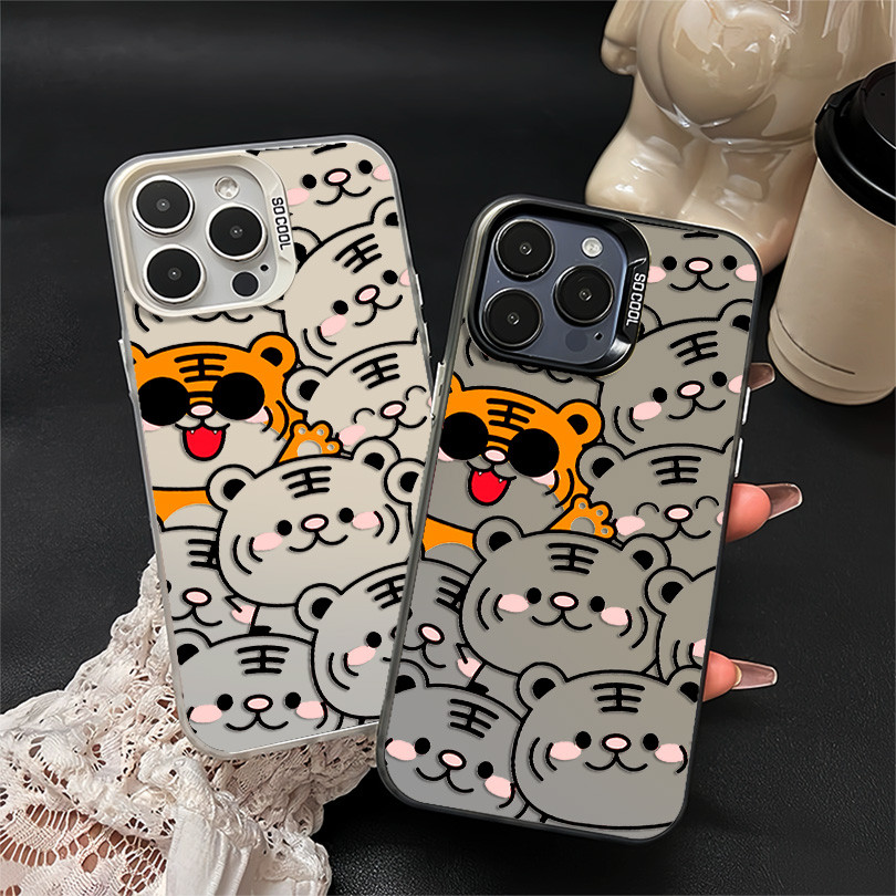 Kacamata Hitam Tiger Premium Matte Hard Case Hp OPPO A60 A16 A58 A18 A54 A15 A57 A15 A92020 A31 A12 