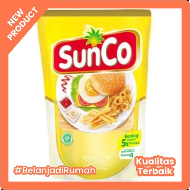 

HARGA KHUSUS TOKO BARU Minyak goreng Sunco 2 liter PROMO 12.12