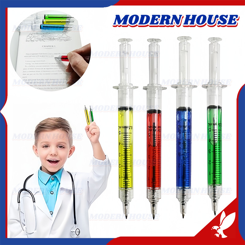 

Pulpen Jarum Suntik Lucu /Syringe Ballpoint Pen/Alat Tulis Anak Sekolah