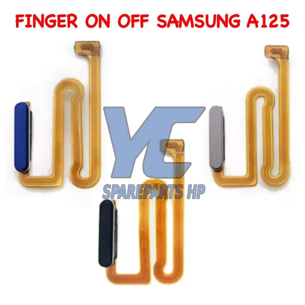 Flexible Fingerprint Samsung A12 A125 Produk Baru