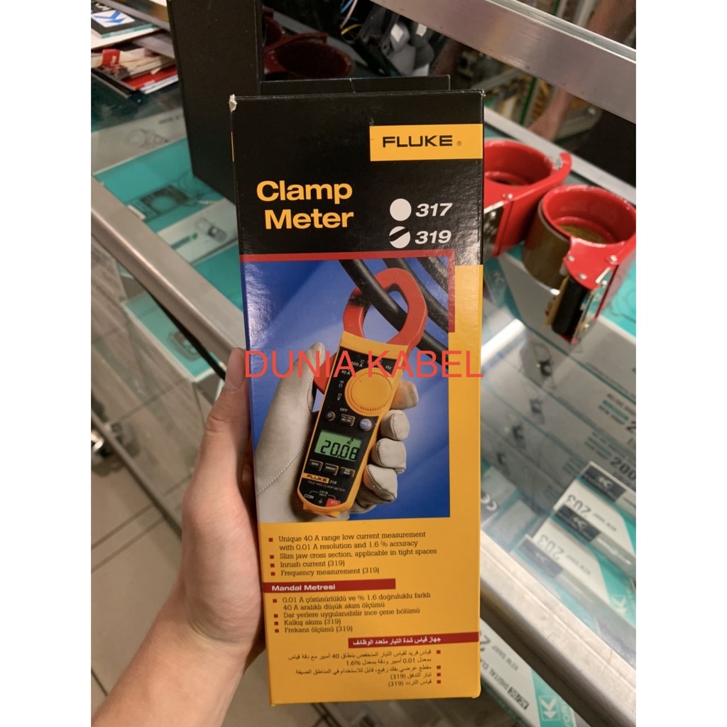 Digital Clamp Meter / Tang Ampere AC DC Fluke 319 Ori