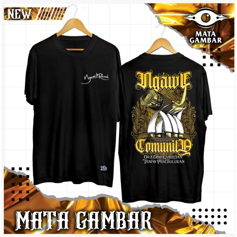 T-SHIRT NGAWI COMMUNITY || T-SHIRT NGAWI RAMAH || GRATIS ONGKIR || BISA COD