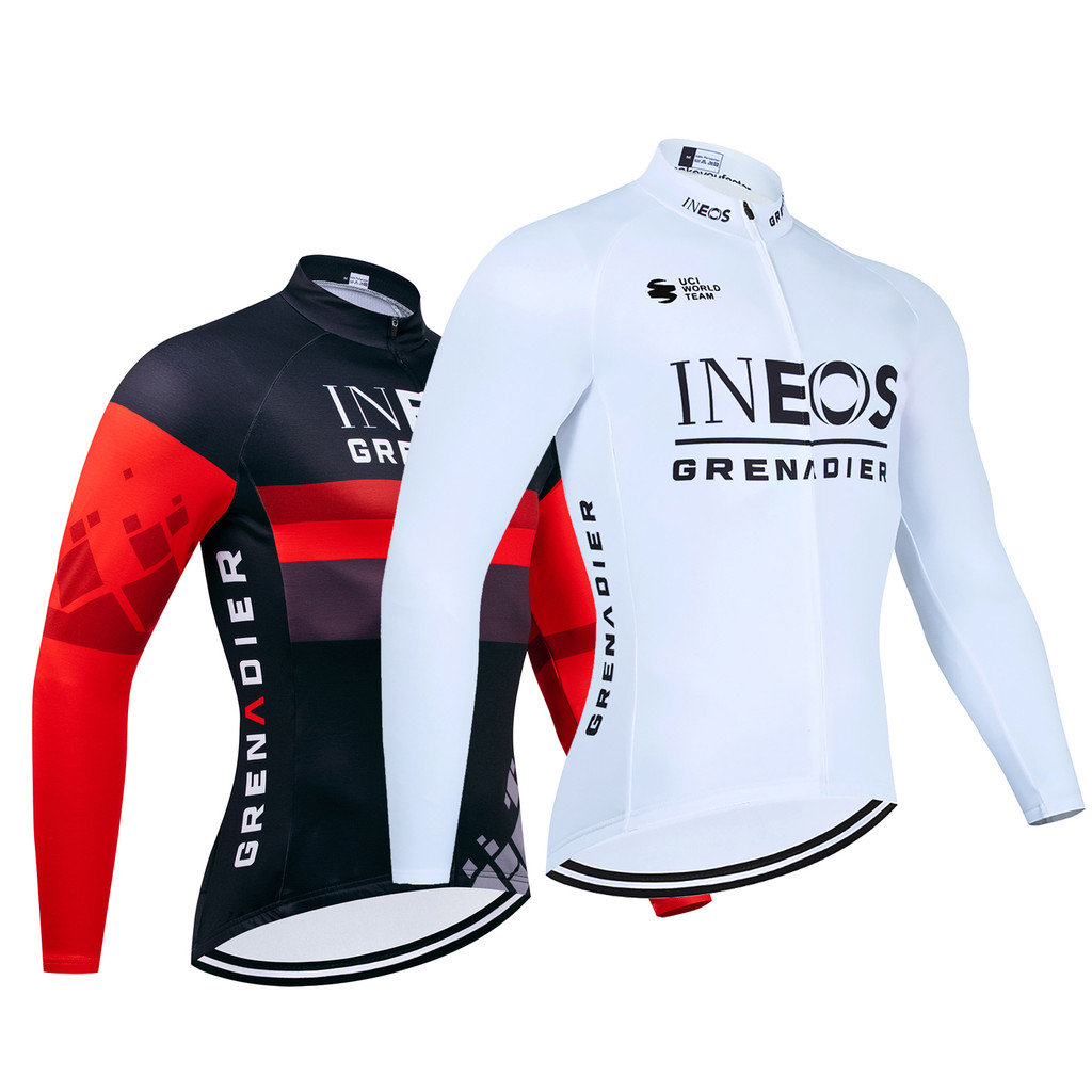 Winter INEOS Team Cycling Jackets Men Women 2025 UAE Ropa Ciclismo Thermal Fleece Bike Maillot Jerse