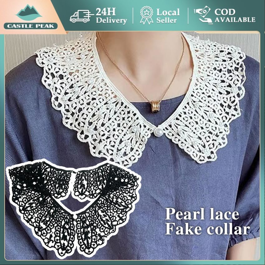 Fake Collar/Kerah Palsu/Kerah Instan Korea/Renda Kerah
