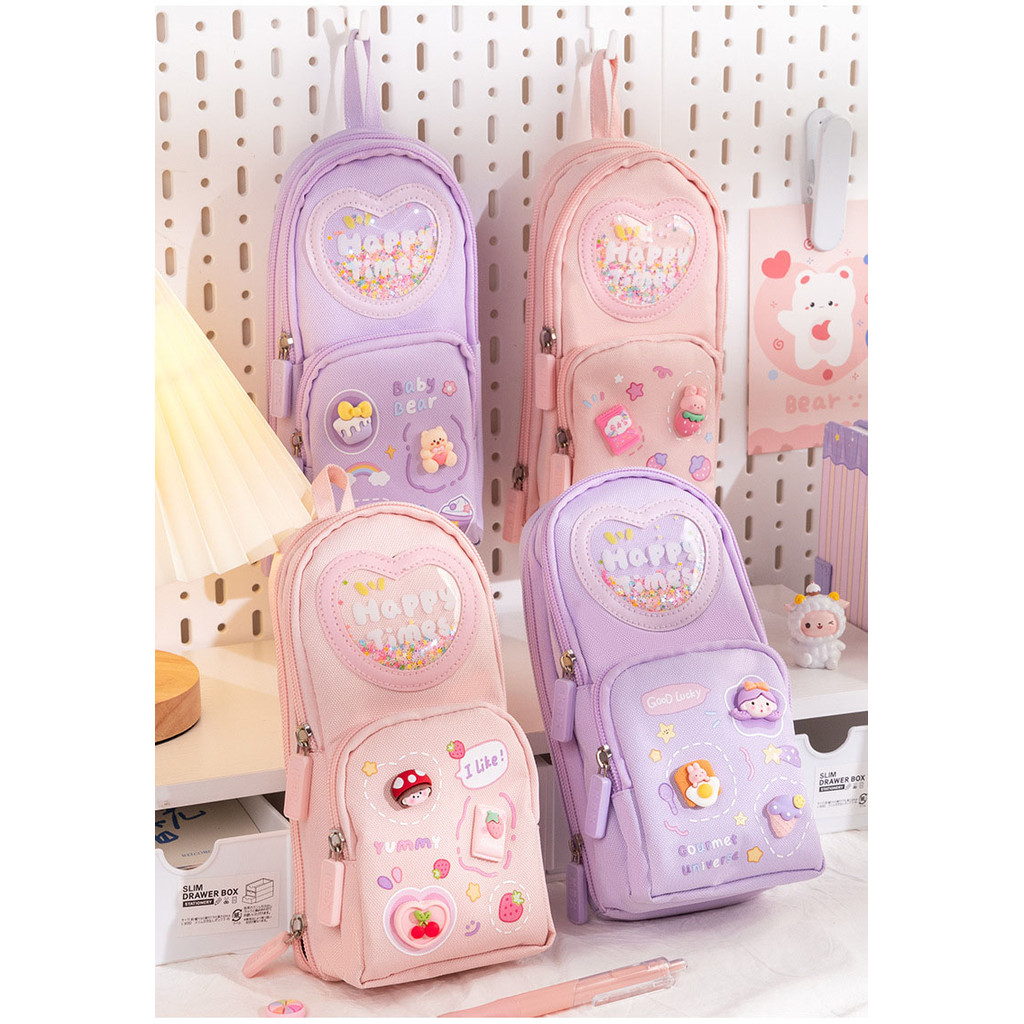 

YEN Kotak Pensil Kapasitas Besar Tempat Pensil Anak COD Kotak Pensil Kapasitas Besar Gadis Lucu Pink
