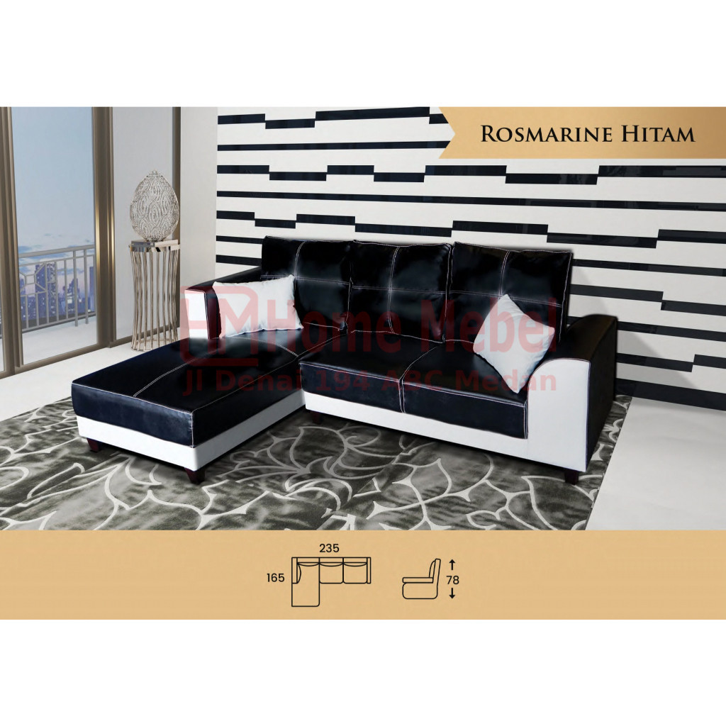 PROMO TERMURAH Sofa Sudut Kursi Tamu Sudut Murah GARANSI 2 TAHUN SOFA KULIT MURAH by HOMEMEBEL DENAI