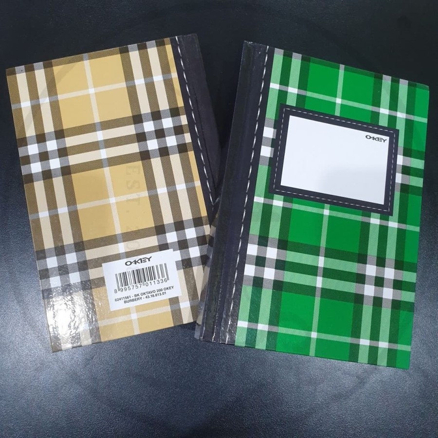 

Buku hardcover oktavo A6 200 okey