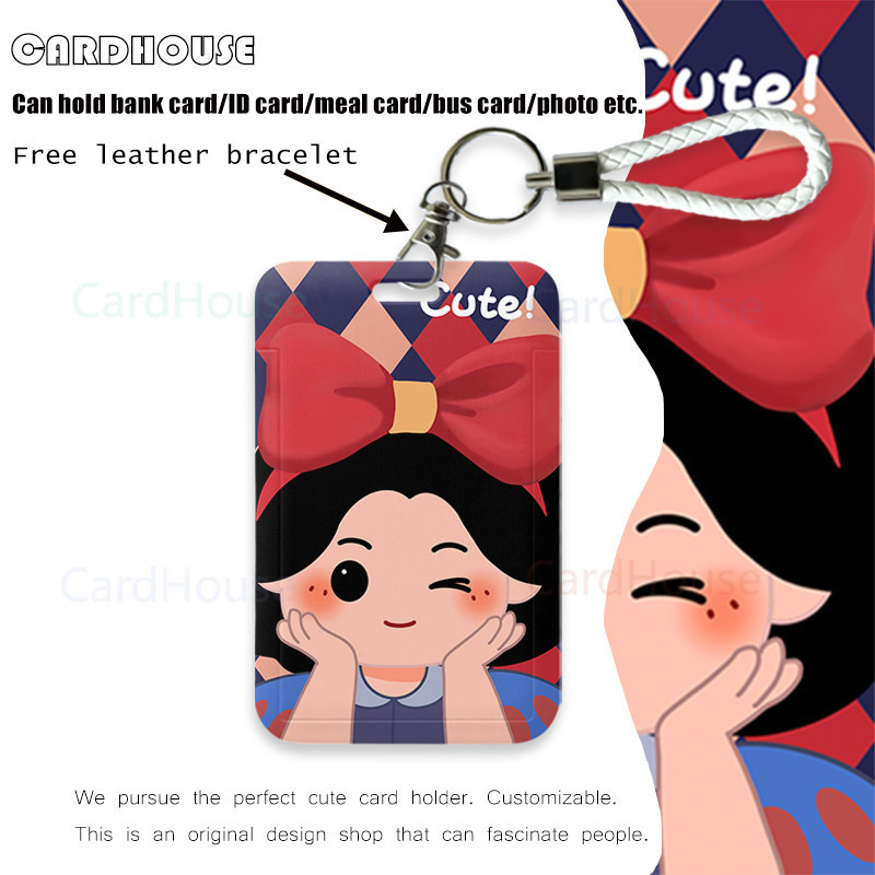 

( CardHouse ) ID CARD HOLDER DISNEY PRINCESS LUCU LT02 Tempat Kartu Photocard Photo Card KARTUN