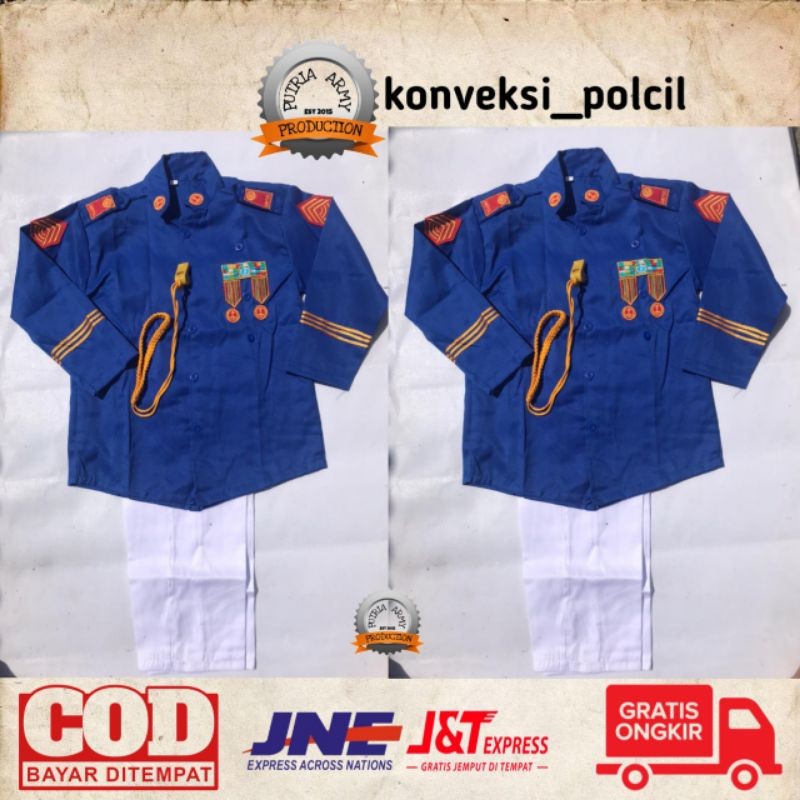 seragam Akmil / Akademik Militer / Baju Akmil anak