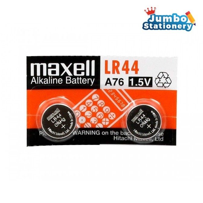 BATERAI MAXELL LR 44 Battery ORIGINAL / Baterai Kalkulator
