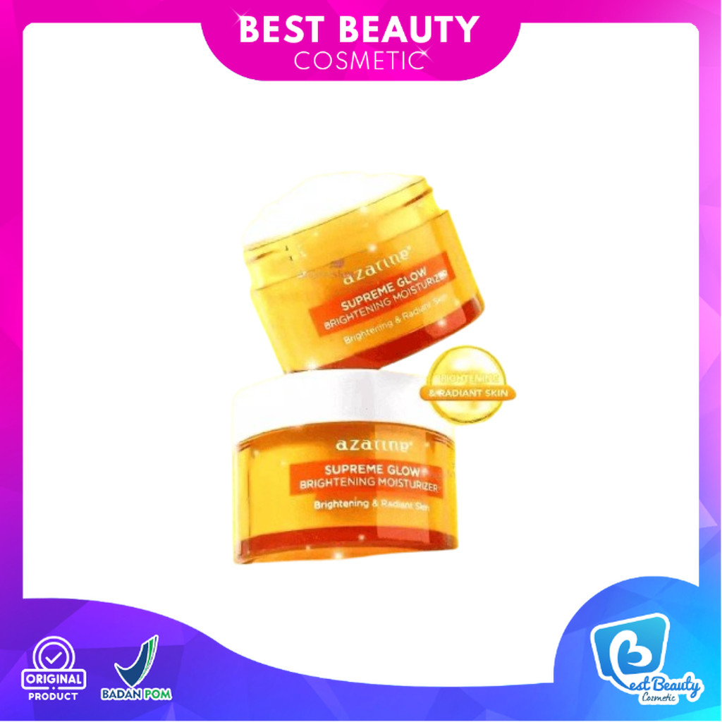 Azarine Flawless Glow Skin Azarine Supreme Glow Moisturizer Mencerahkan | Best Beauty Cosmetic