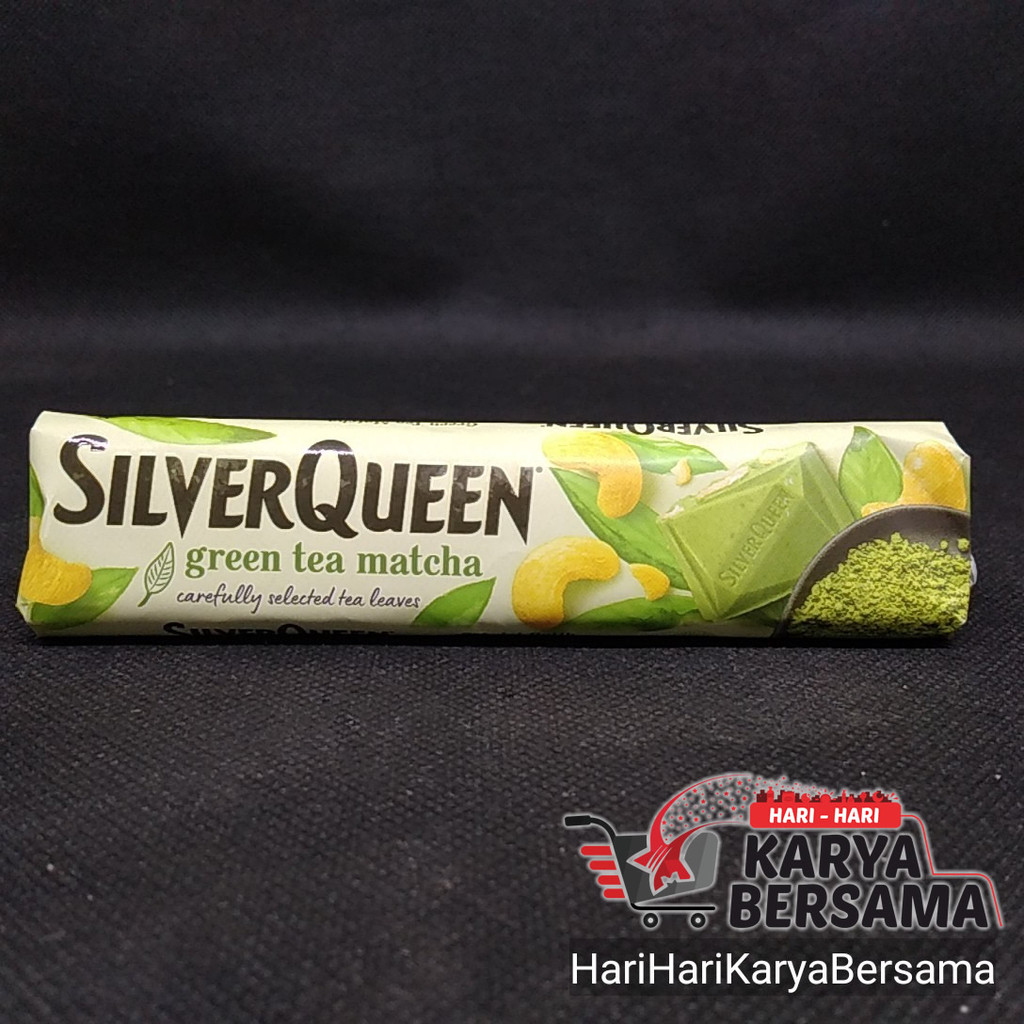 COKLAT BATANG SILVER QUEEN GREEN TEA MATCHA 25GR