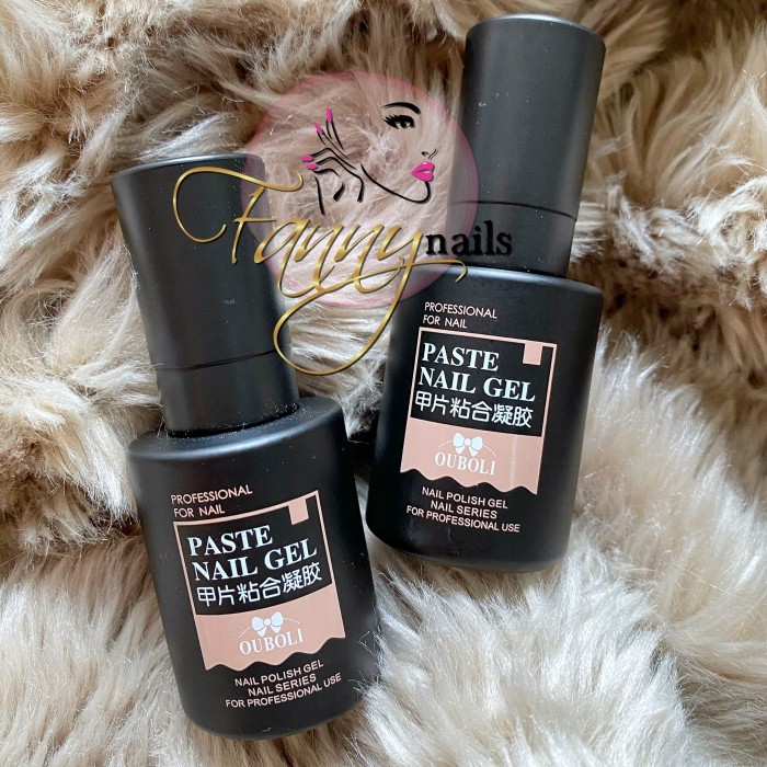 OUBOLI NAIL ADHESIVE GEL PASTE NAIL GEL LEM EXTENSION SAMBUNG KUKU